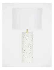 [Cooper & Co] Ezra Terrazzo Table Lamp 52cm in Brown