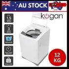 12kg Top Load Washing Machine White Top Loader Washer Machine Large Capacity AU