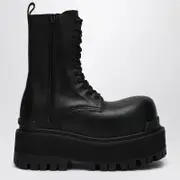 [Balenciaga] Giant platform boot in black 40 IT Black