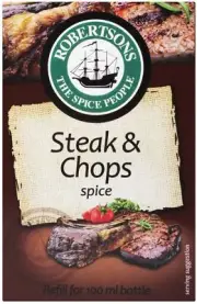 Robertsons - Spices - Steak & Chops spice - Refill - 75g