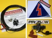 6 pole Battery isolator master switch + 2.2m pull cable + decal CAMS