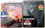 THE BLOB (1988) 4K+Blu-ray / SCREAM 5 (2022) 4K+Blu-ray (2x Horror STEELBOOK)