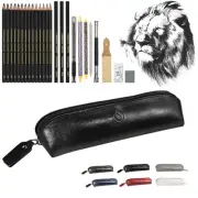 , Sketching and Drawing Pencils Set-26pcs,Art Supplies Drawing Kit,Graphite C...