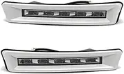 XISII White Car DRL LED Daytime Running Lights Drive Fog Lamps Fit For Toyota Prado 2010-2013 FJ150 2700 daytime running lights for cars