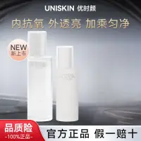 在飛比找蝦皮購物優惠-UNISKIN優時顏光源水乳套裝抗氧保溼修護水乳精華套裝