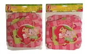 Lot 2 DesignWare Strawberry Shortcake & Cat Happy Birthday Banner 7 ft x 5 New