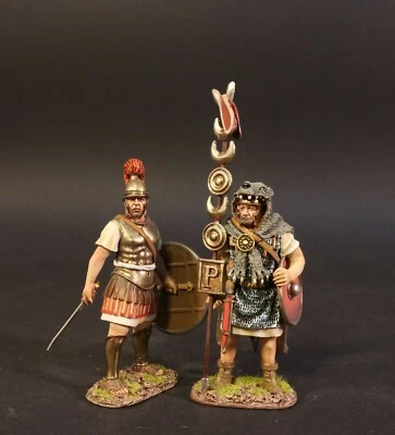 JOHN JENKINS ROMAN EMPIRE AGE OF ARTHUR PMRR-01R CENTURION & SIGNIFER RED SHIELD