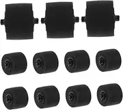 COSMEVIVI 12pcs Cassette Tape Pinch Rollers Rubber Plastic Material Easy Install Cassette Recorder Repair Parts