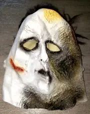 NEW NWT MICHAEL MYERS FULL COVER HALLOWEEN MASK mens ONE SIZE LATEX valloowink