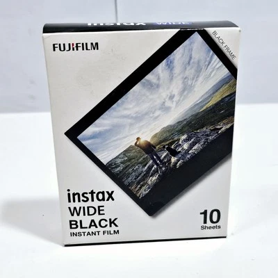 FUJIFILM INSTAX Wide Black Instant Film (10 Exposures)
