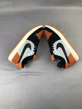 Nike Air Jordan 1 Low Flyknit 夏季編織款 男女鞋