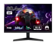 LG Electronics FHD Ultra Gear Gaming Monitor 24Inch, 144HZ
