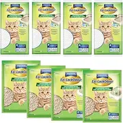EZI-LOCKODOUR Bundle Absorbant Cat Pads X 4 Natural Mineral Zeolite Pellets 2L X 4