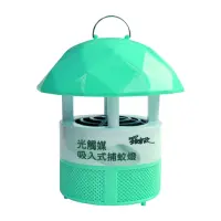 在飛比找momo購物網優惠-【羅蜜歐】USB光觸媒吸入式捕蚊燈(RL-169)