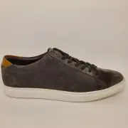 Allen Edmonds Men's Size 9D Courtside Leather Suede Sneakers Grey 3579