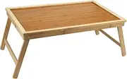 Laptop Stand Bed Tray Table with Folding Legs Serving Breakfast in Bed or Use As a TV Table Laptop Computer Tray Efficency