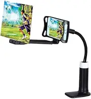3D Mobile Phone Screen Magnifier Amplifier Movie Video Cell Phone Enlarger Screen Phone Projector for All Samrtphones Android and Phone