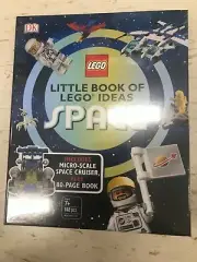 LEGO OFFICIAL BOOK, LITTLE BOOK OF LEGO IDEAS ,SPACE,MICRO SCALE ,space cruiser