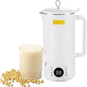 Automatic Soybean Milk Machine, 35oz Automatic Soy Milk Maker for Homemade Almond, Oat, Soy Milk, Plant-Based Milk and Non-Dairy Beverages, Milk Maker Machine with Delay Start/Keep Warm/self Clean