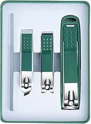 Nail Cutter Set, Nail Cutter Set, Stainless Steel Manicure Set, Care Tools for Men, Women, Family, Friends, Wife, Body Care Set with Storage Box