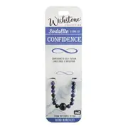 Wishstone Sodalite Bead Bracelet Bangle Charm Women's Accessories Blue