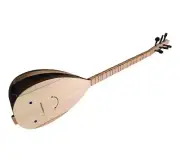 Handmade Turkish Short Neck Cura Saz Smiley Face