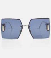 [Dior Eyewear] Dior Eyewear 30Montaigne S7U square sunglasses One Size blue