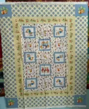 Beatrix Potter Peter Rabbit fabric panel Frederick Warne