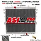 3 Row Aluminum Radiator For TOYOTA HILUX KUN16R KUN26R 3.0 TURBO DIESEL 2005-17
