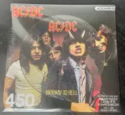AC DC Memorabilia Vinyl Shaped Jigsaw Puzzle Highway To Hell Disc 450 Piece