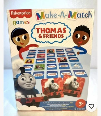 New Matching Game Thomas & Friends Make A Match Fisher Price Tank Trains Kids