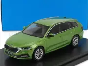 1/43 DIE-CAST METAL ABREX SKODA - OCTAVIA IV COMBI SW STATION WAGON 2020 - GREEN