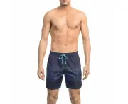 Bikkembergs Blue Polyester Men Swim Short