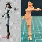 1/87 1/64 1/43 Police Beauty Uniform Girl Scene Miniatures Figures For Car Model