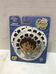 GO DIEGO GO 3d View-Master 3 Reel Packet NICK JR - NEW SEALED