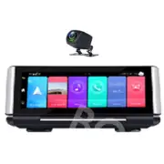 1080P Car DVR Dual Lens Dash Cam Touch Screen G-Sensor GPS WIFI Video Recorder (for: Audi)
