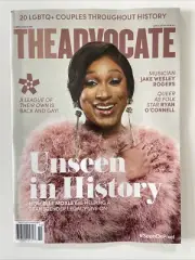Advocate Gay Magazine Elle Moxley Dalila Ali Rajah Jay Wesley Rogers 2022 NEW
