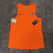 Carlton Blues AFL Nike Onfield Team Gear Mens Orange Training Singlet Size M