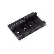 KD By AxLabs Vintage-Style Bass Bridge - 5-Screw, 4-String - Satin Black