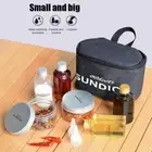 8pcs Spice Oil Jars Set Outdoor Picnic Camping Seasoning Containers Bottle