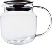 Kinto One Touch Teapot, 620 ml Capacity, Brown
