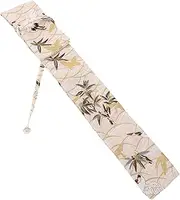 Abaodam Chinese Style Hand Fan Storage Bag Vintage Folding Fan Protector Pouch Compact and Portable for Outdoor Use for Weddings and Picnics