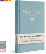 6-Minute Diary Pure – 3-Million User Gratitude Journal for Women with Prompts –