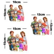 Pre Cut COCOMELON FAMILY Edible image/ Cocomelon family cake topper/ Jacob