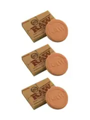 3 x RAW Hydrostone Natural Terracotta Humidifying Stone 100% Clay Made In USA
