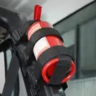 For Jeep Wrangler Car RollBar Fire Extinguisher Holder Mount Bracket Adjustable