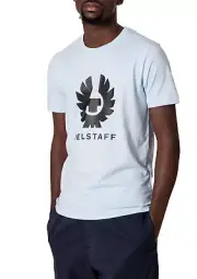 Belstaff England 1924 Signature T-Shirt Retro Phoenix Logo Tee Regular T-Shirt