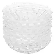 12 Pcs Candle Drop Protector Window Holders Chandelier Base Tray