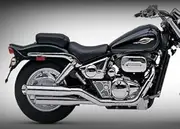 Vance&Hines V19265 19265 SUZUKI Slip-On Scarf, Classic II Slip-On, Chrome Plated
