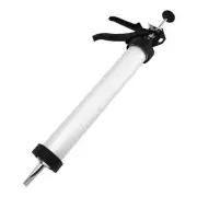 Jerky 15in Beef Stick Maker Easy Cleaning With Round Flat Nozzle Tool.